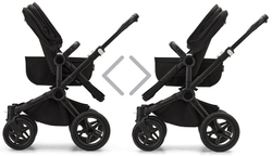 Коляска Bugaboo Donkey 5 Mono Complete 2 в 1 Black/Midnight Black-Midnight Black