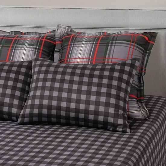 Семейный комплект постельного белья Бостон сатин