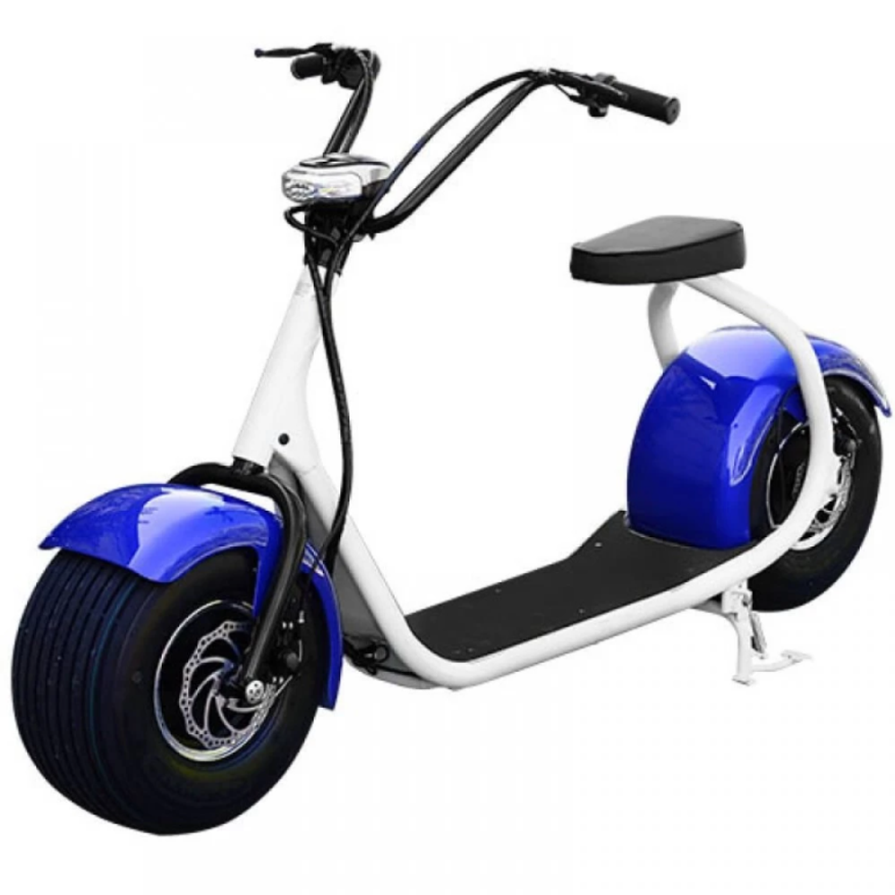 Электроскутер Seev Citycoco Classic 1000W 12Аh 60V Зеленый