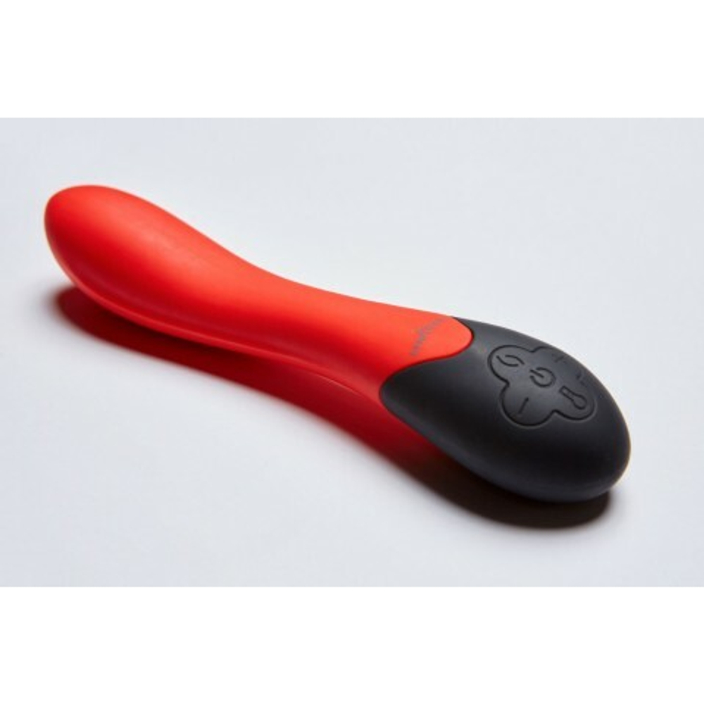 Нагреваемый G вибратор Lynx, цвет алый (INFINITE collection)