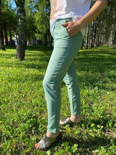 Штаны женские "БР-97 Ф.П" длина 7/8 (99) оливковый