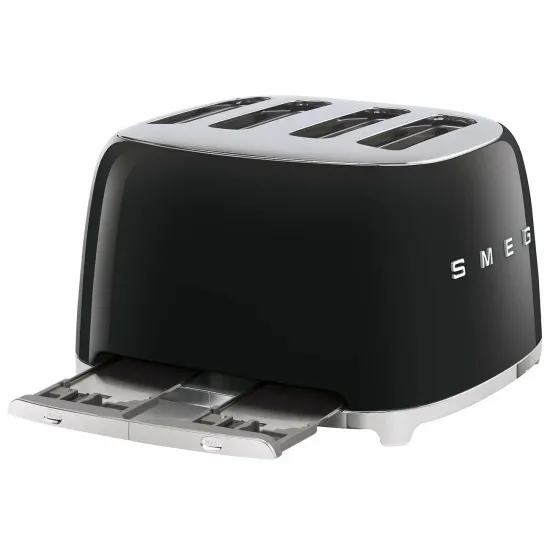 Тостер Smeg TSF03BLEU , черный