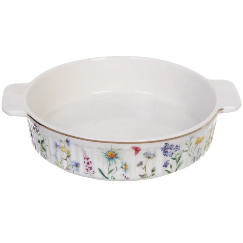 Форма керамическая для запекания «Альпийский луг» 1л 20*17*4,5см