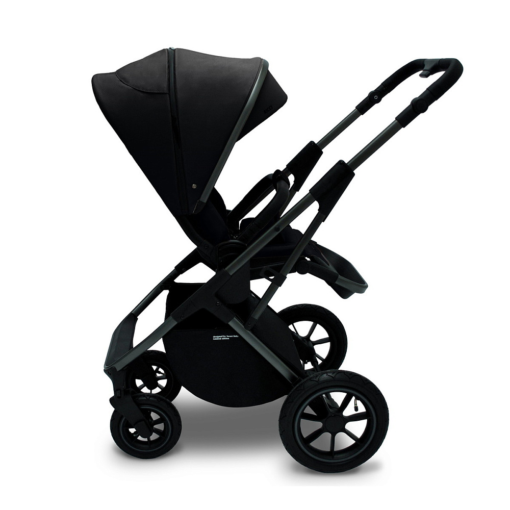 Детская коляска Sweet Baby Ricci Air 2 в 1 2024 Black 427052