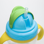 4591127 Поильник с силиконовой трубочкой, 250 мл, цвет голубой