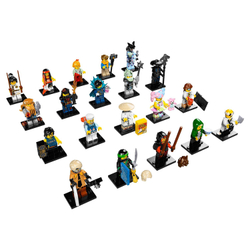 LEGO Minifigures: Минифигурки серия Ninjago Movie в ассортименте 71019 — Minifigure The LEGO Ninjago Movie Complete Random Set of 1 Minifigure — Лего Минифигурки