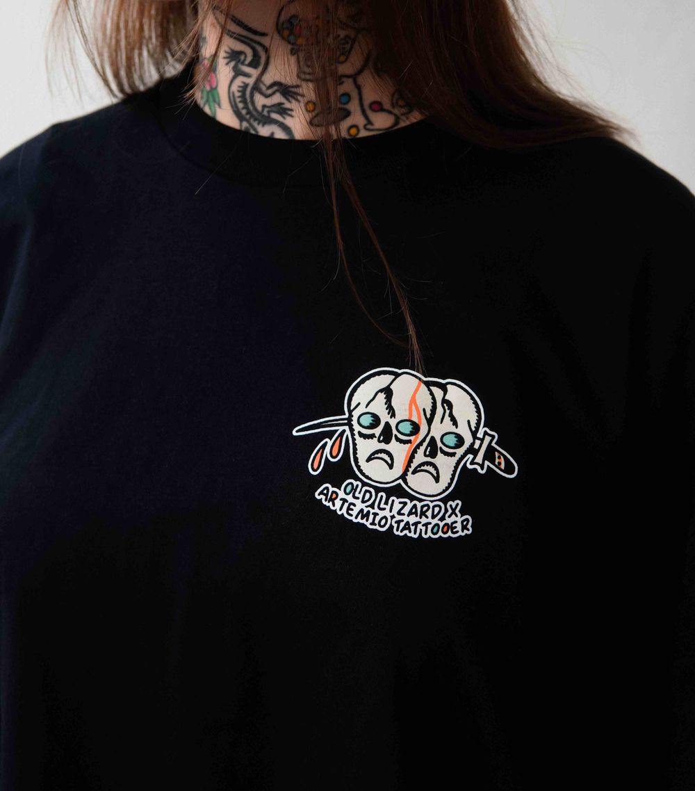 Футболка Old Lizard Wicked Love Черная