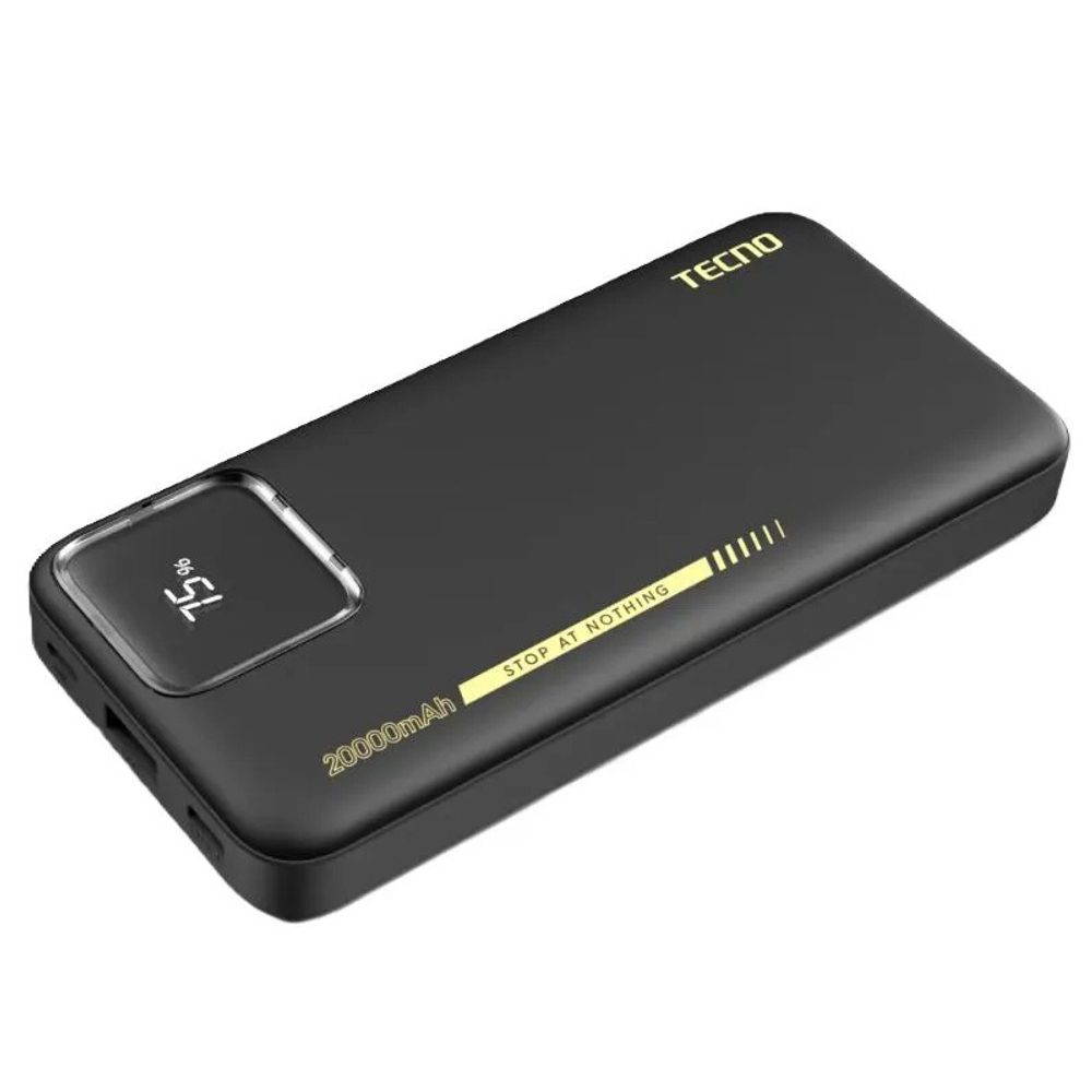 Портативный аккумулятор TECNO TPB-P 204Q 20000 мАч, черный