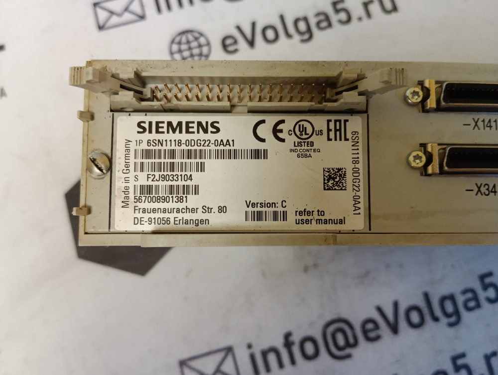 Siemens 6SN1118-0DG22-0AA1 б/у
