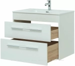 Тумба с раковиной Aquanet Августа 277508 80 белый