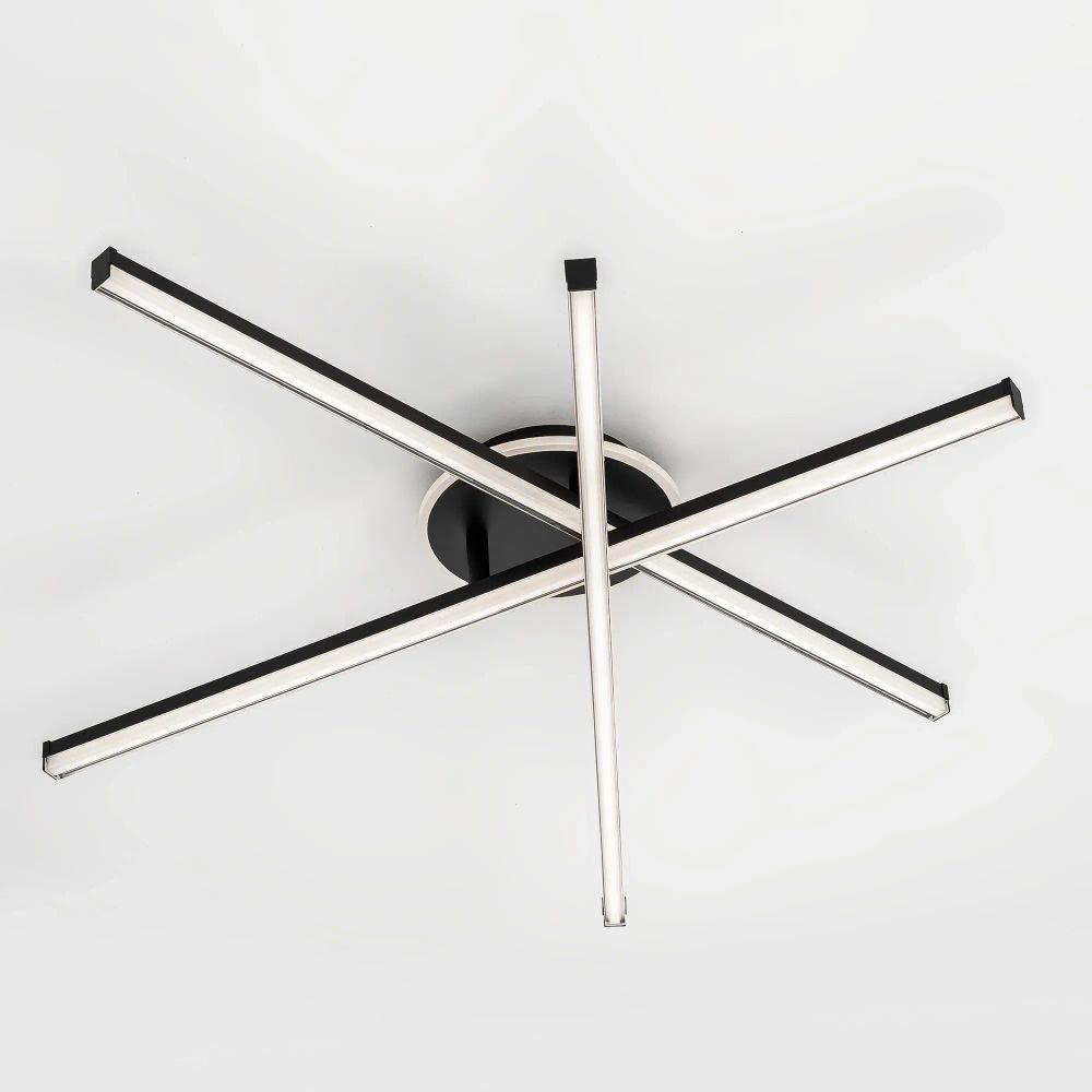 Citilux Trent CL203631 LED Люстра потолочная с пультом Чёрная