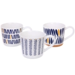 Кружка керамическая 420мл «Синее небо», микс 4рисунка