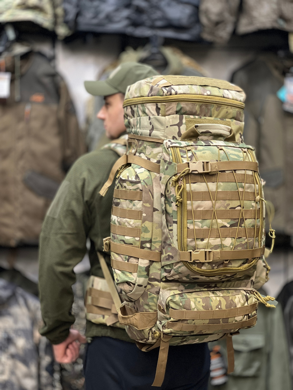 Рюкзак рейдовый 7.62, 100 л, Мультикам