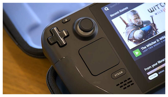 Игровая приставка Valve Steam Deck 64ГБ SSD, черный