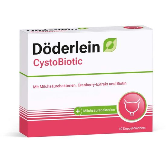 Doderlein CystoBiotic молочнокислые бактерии + биотин + экстракт клюквы