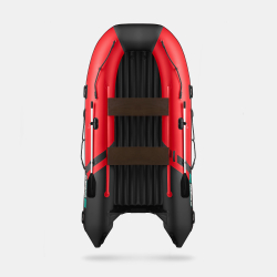 Надувная лодка GLADIATOR E380S красно-черный