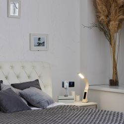 USH-A102 2G-WF WHITE Умный сетевой разветвитель Wi-Fi. 2 гнезда.16A. До 3680Вт. Голосовое управление+приложение UnielSmart. TM Uniel