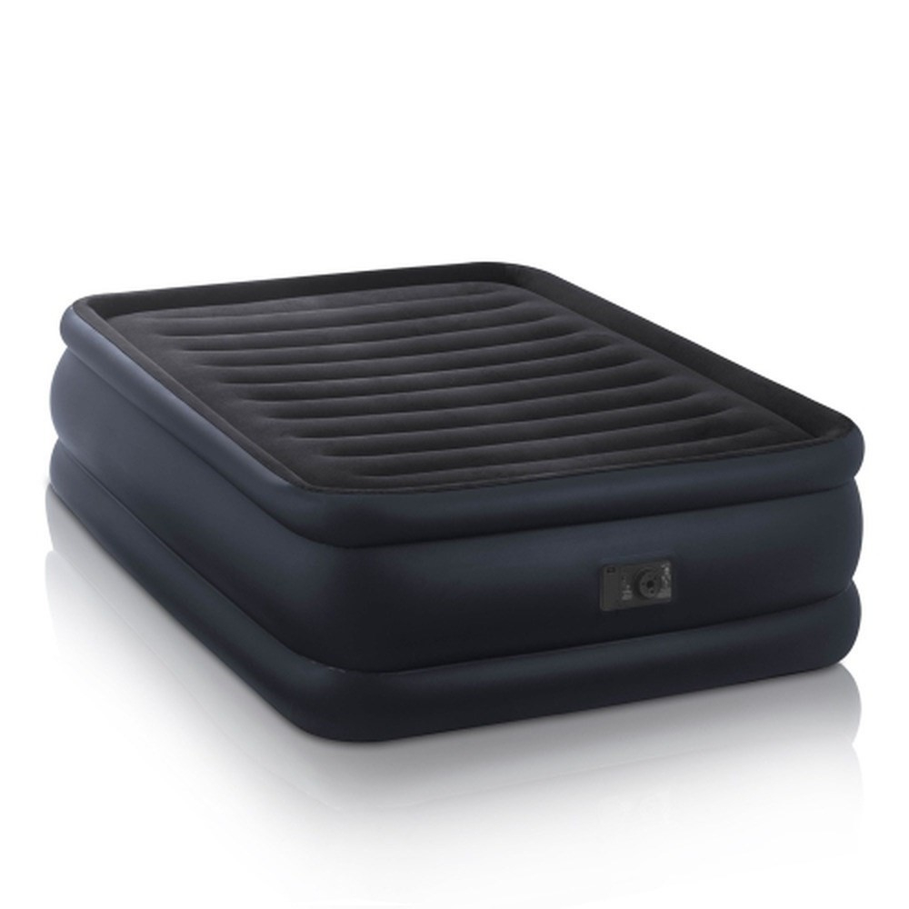 Надувная кровать Intex Rased Downy Bed 152х203х56 см.