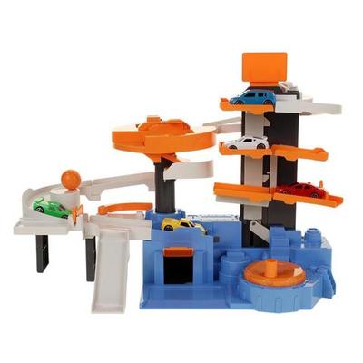 Парковка "Улицы города" 50,5х14х35,5см, 6 маш. в коробка (Арт. 1995314)