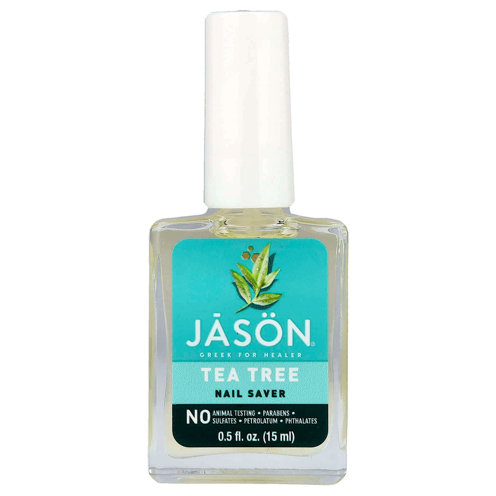Jason Natural, Средство для ухода за ногтями с чайным деревом, 15 мл (0,5 жидк. унц.)