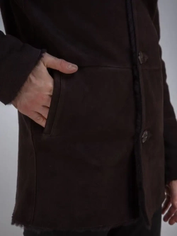 Дубленка мужская натуральная с мехом Турция