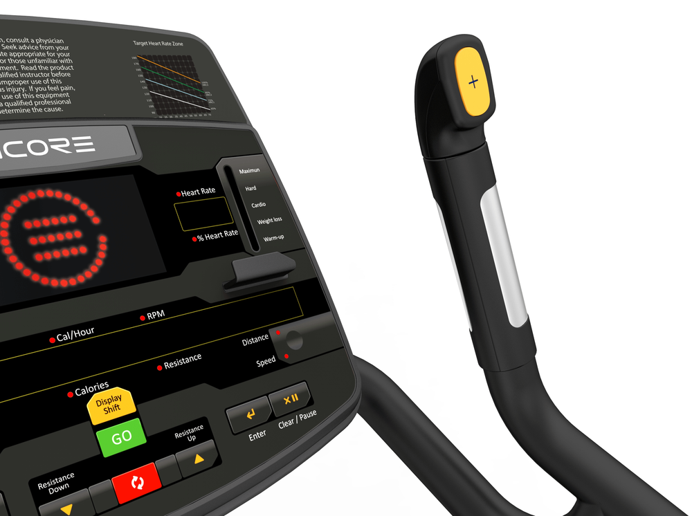 Impulse ECU7 LED профессиональный вертикальный велотренажер