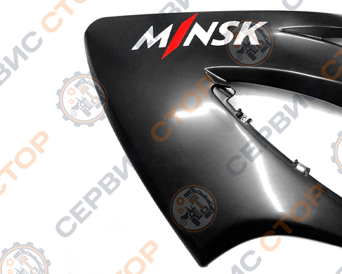 Обтекатель топливного бака левый Минск Х250 (черный)