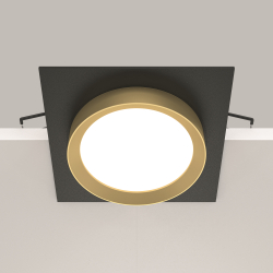 Встраиваемый светильник Technical DL086-GX53-SQ-BG