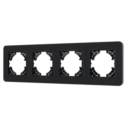 Рамка стеклянная FRM-OMALI-SFGS-4-BK (Arlight, -) 049717