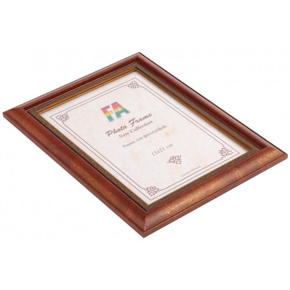 Фоторамка FA Корсика 10х15 пластиковая, цвет красная медь | FA фототовары