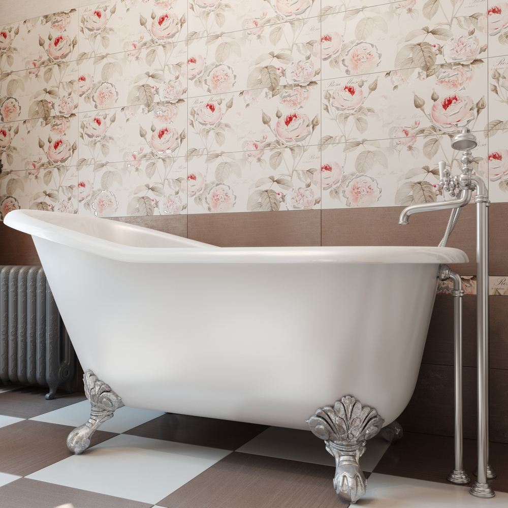 Garden Rose brown wall 02 250х600 (1-й сорт)