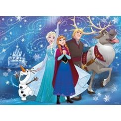 Puzzle Frozen-glittery Snow 100 pcs