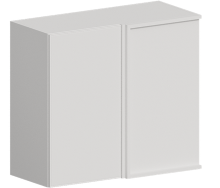 Кухня Модуль ШВУ 700 Графит / Белый Софт