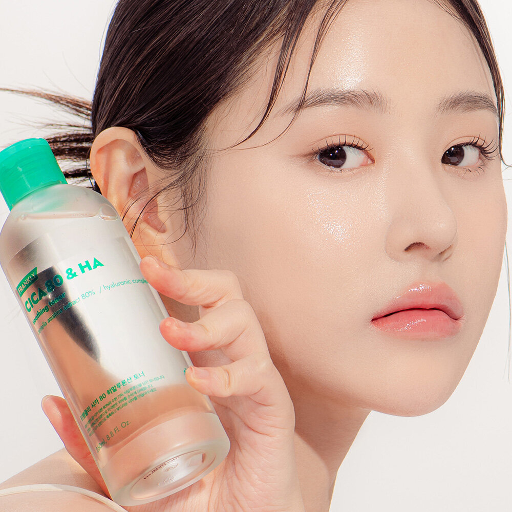Frankly Cica 80% & HA Soothing Toner успокаивающий тонер с экстрактом центеллы азиатской