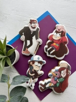 Пряники на торт имбирные Гравити Фолз