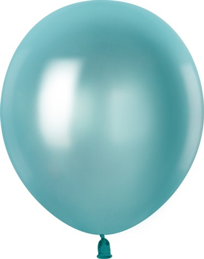 Шар (12''/30 см) Карибский голубой, металлик