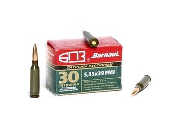 ПАТРОН ДЛЯ ГРАЖДАНСКОГО ОРУЖИЯ 5,45Х39 [ОБ 3,85 г БПЗ]