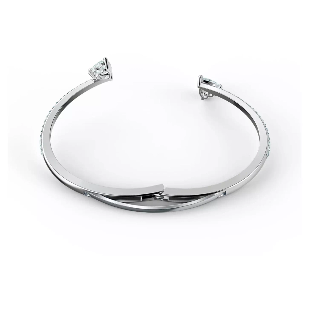 ATTRACT SOUL:BANGLE HEART CZWH/CRY/RHS L 5535289