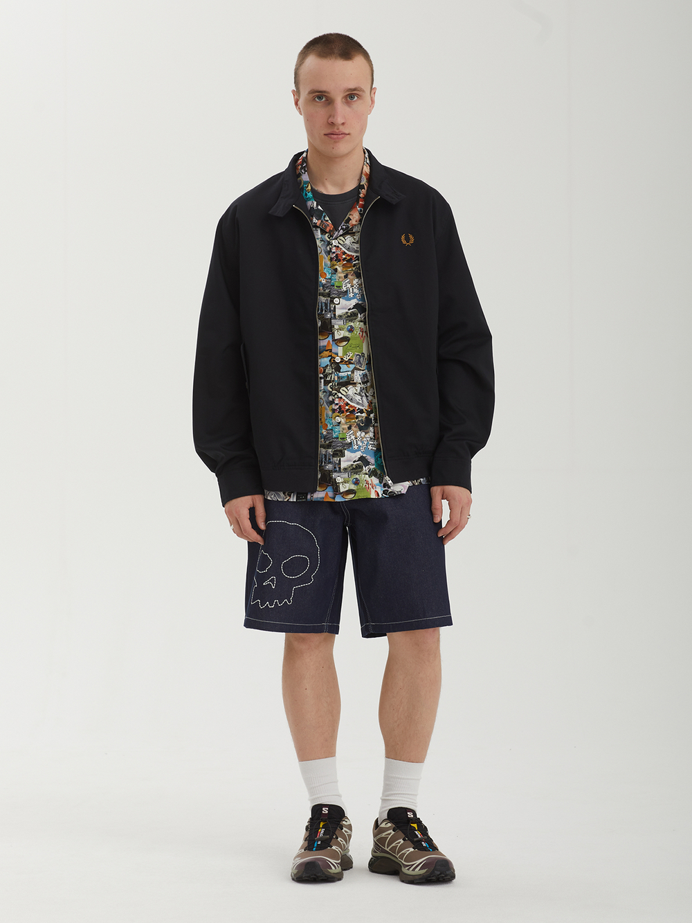 Мужская Куртка Twill Harrington