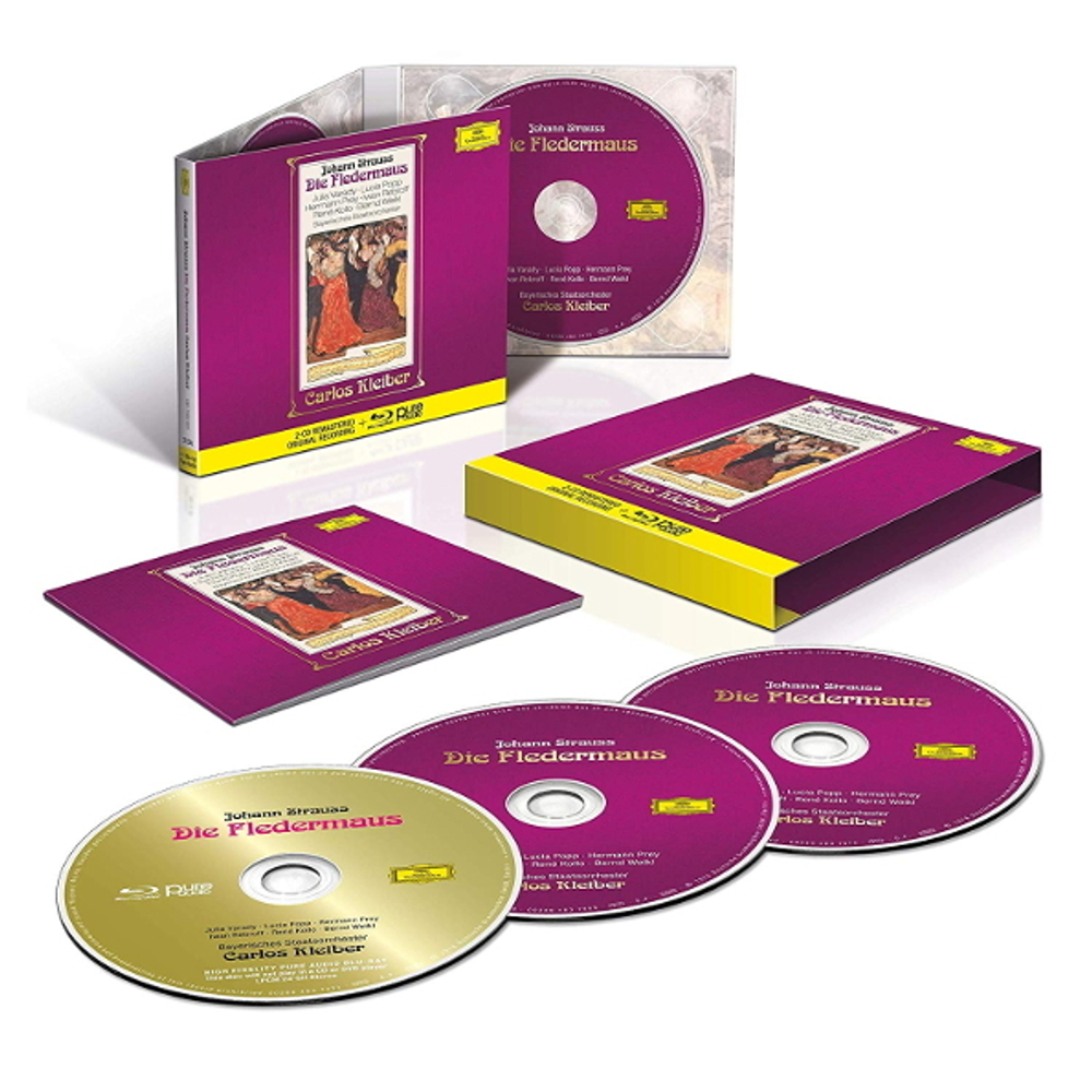 Johann Strauss, Carlos Kleiber / Die Fiedermaus (2CD + Blu-ray Audio)