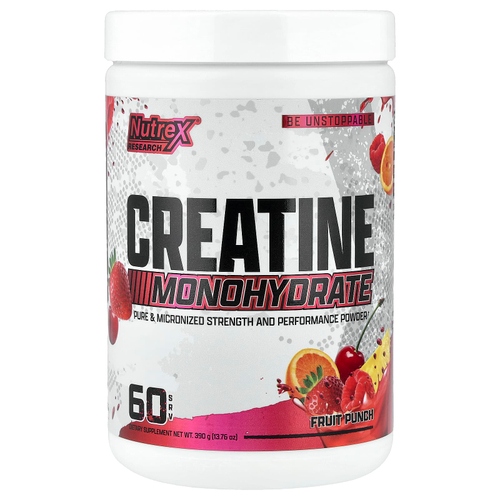 Nutrex Research, моногидрат креатина, фруктовый пунш, 390 г (13,76 унции)
