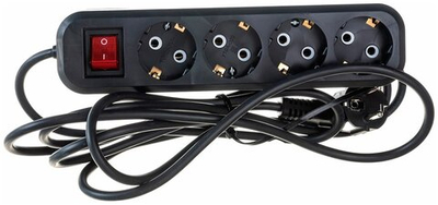 Сетевой удлинитель Атлант 4 гн 3м с выключателем