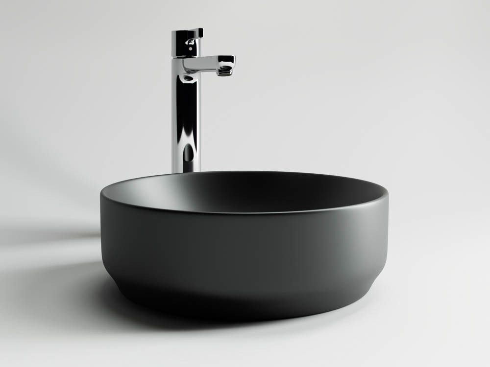 Рукомойник Ceramica Nova Element 35,5 см CN6007, черный матовый