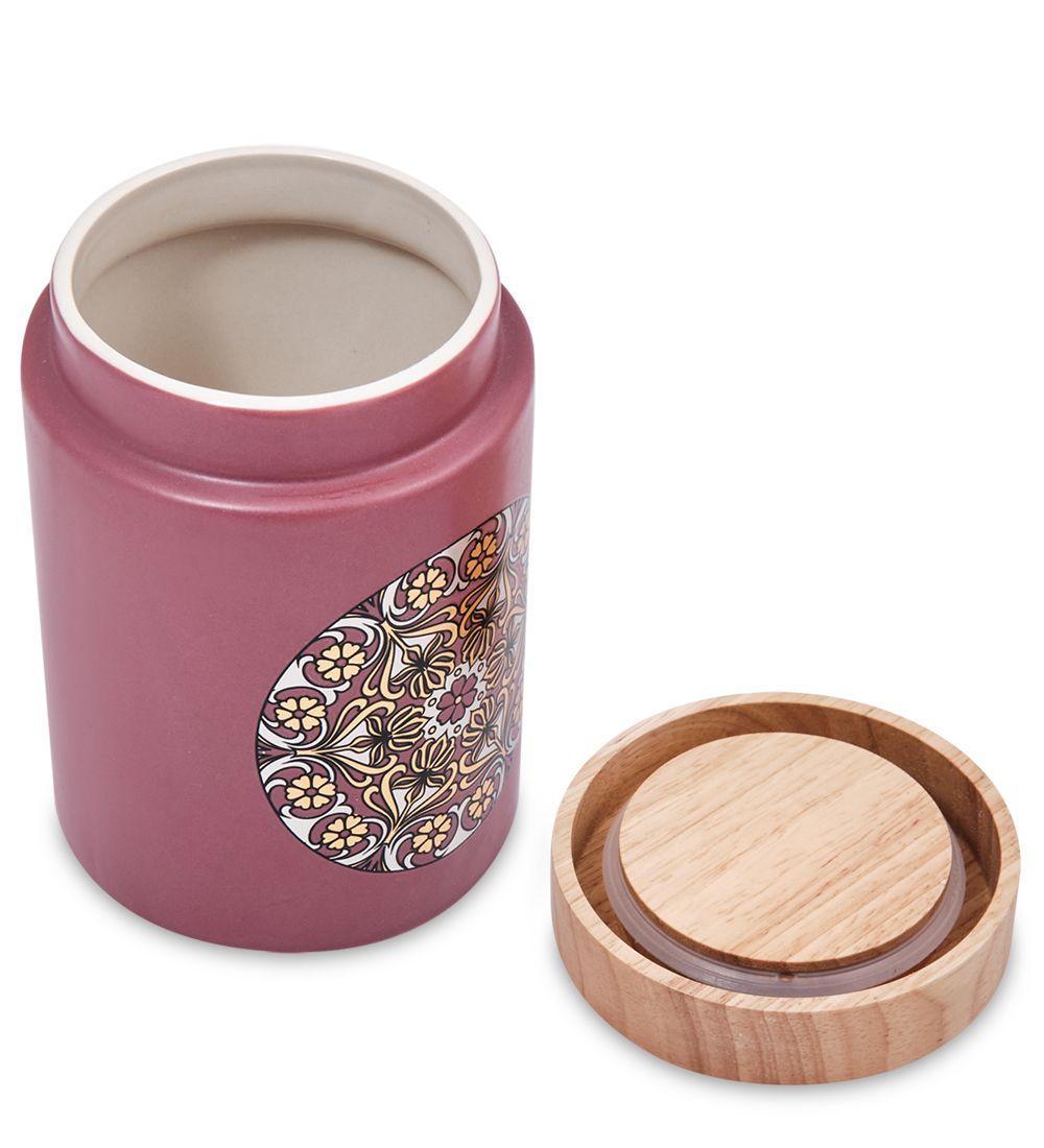 TJ-23/1 Керамическая банка бол. с крышкой