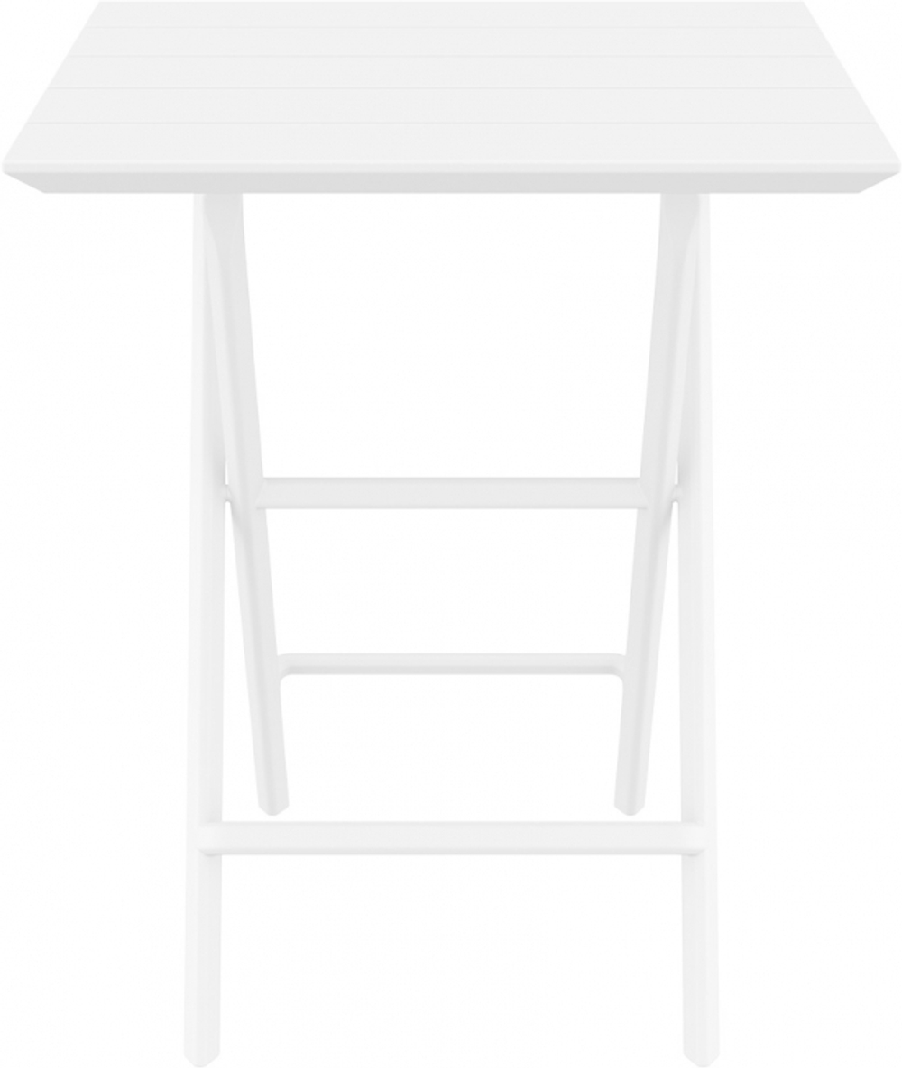 Стол пластиковый складной Siesta Contract Helen Folding Table 60, белый