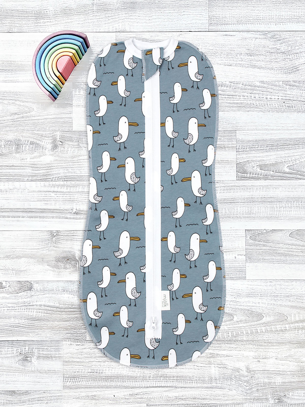 Пелёнка-кокон Mjolk Чайки