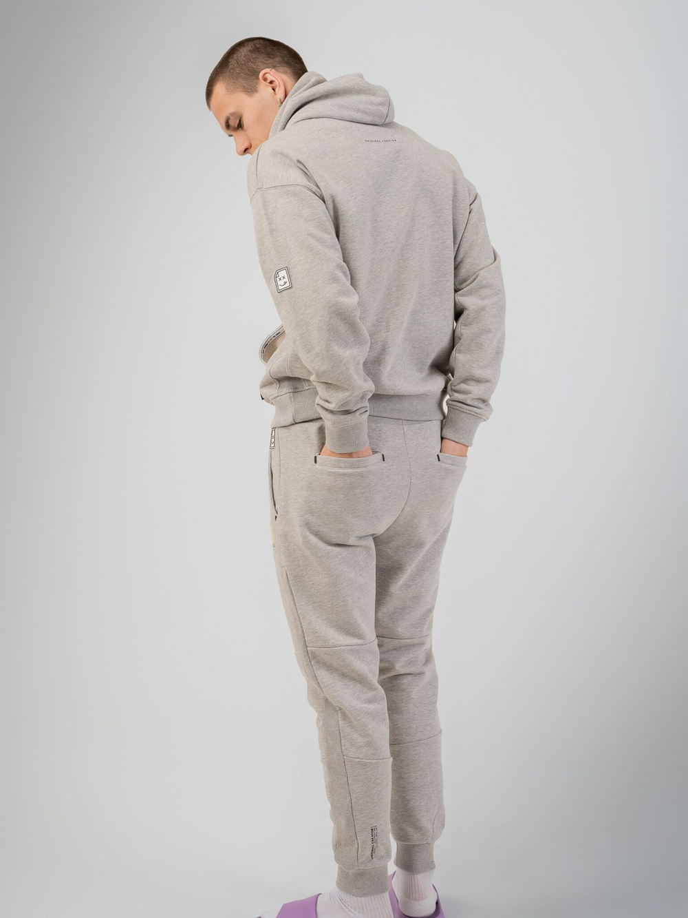 Спортивные штаны мужские ORIGINAL CREATOR, ERROR_404 JOGGERS, Серый