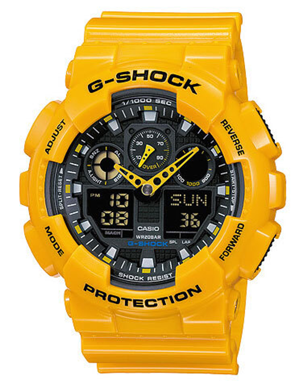 Мужские наручные часы Casio G-Shock GA-100A-9A