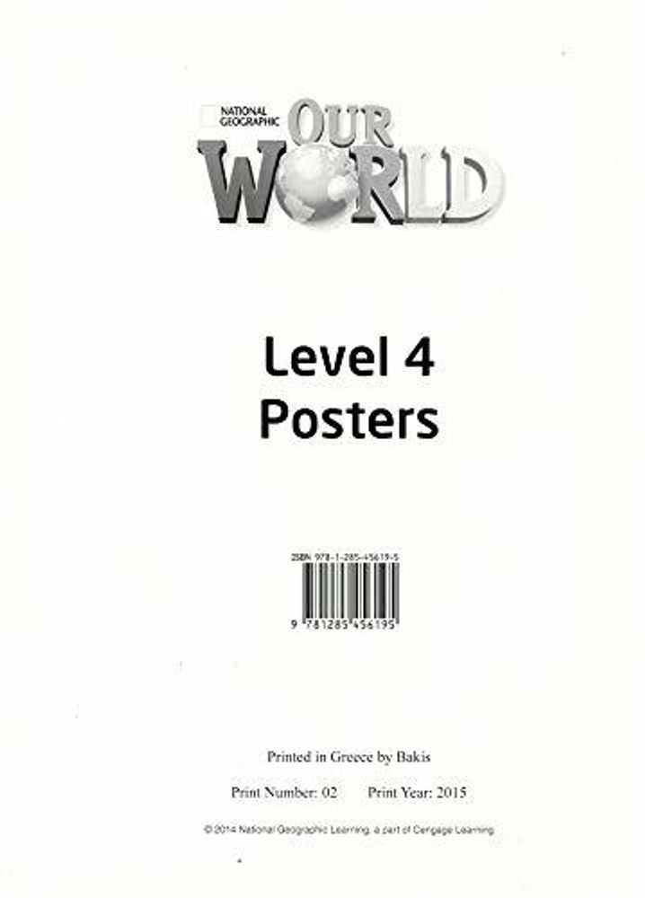 Our World BrE 4 Poster Set