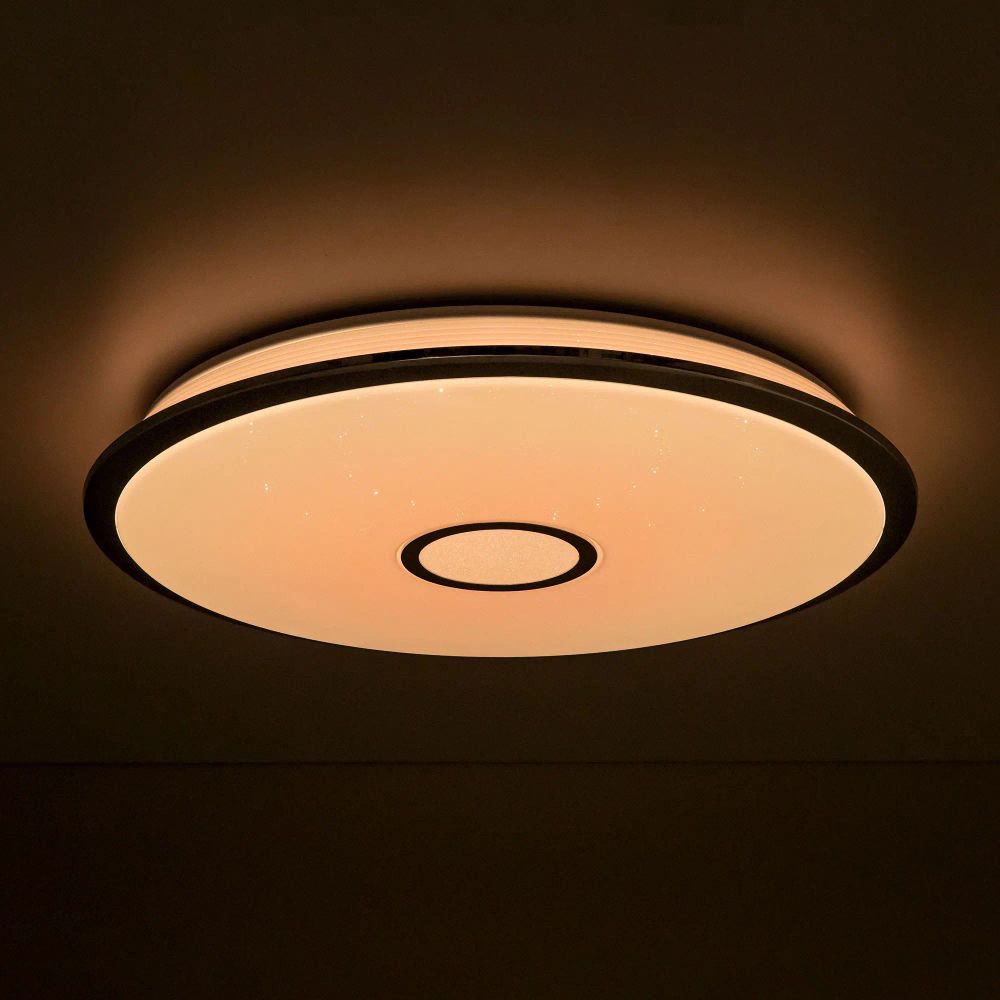 Citilux Старлайт Смарт CL703A100G Умная люстра Хром